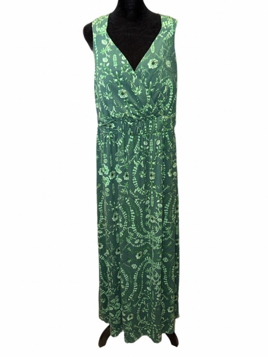 Soma Dresses & Skirts - Womens Soma Maxi Tropical Print dress
w/ pockets Lined cups and strappy back xl